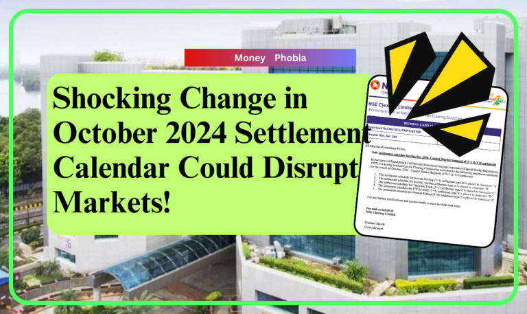 Change in October 2024 Settlement Calendar