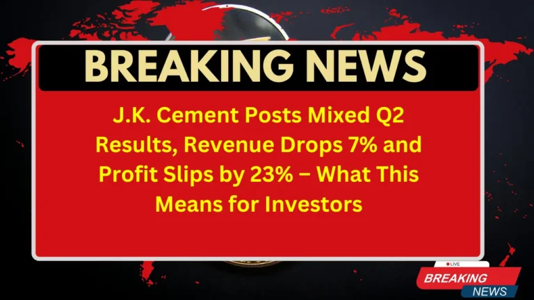 J.K. Cement q2