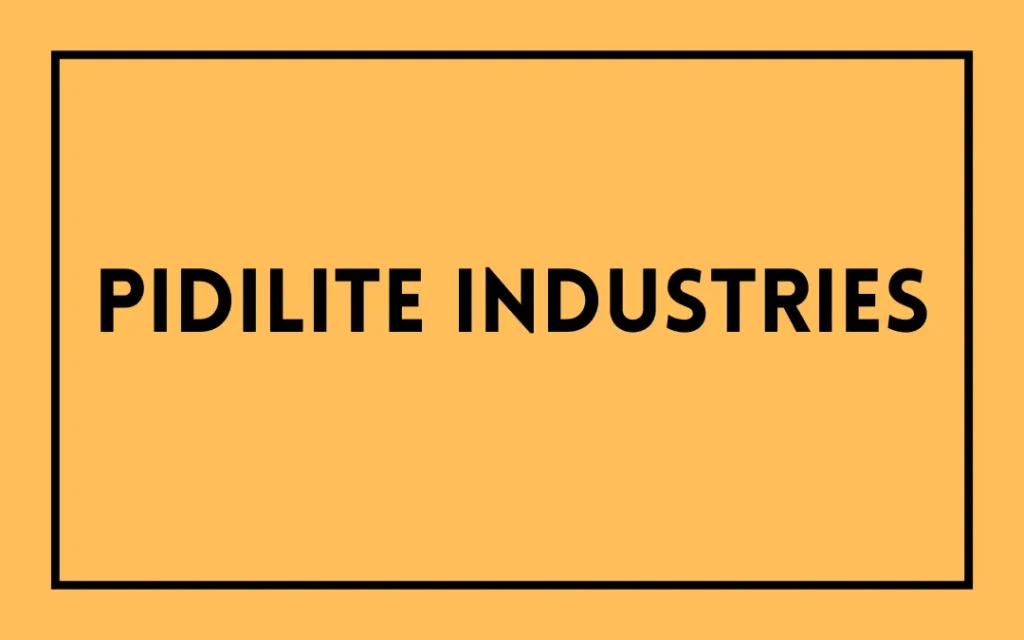 Pidilite Industries