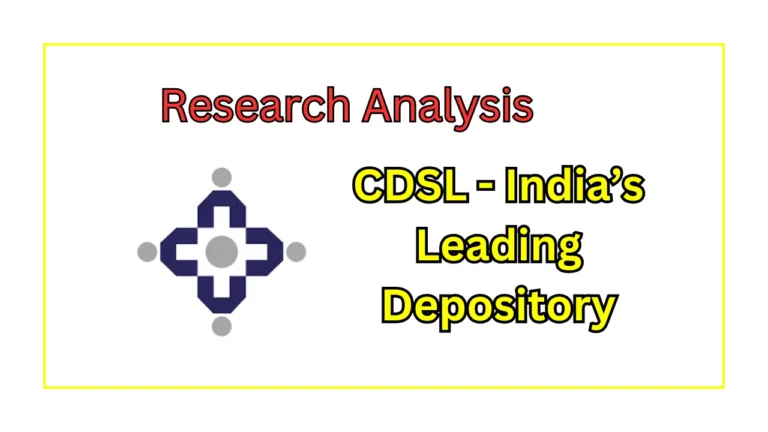 CDSL India’s Leading Depository