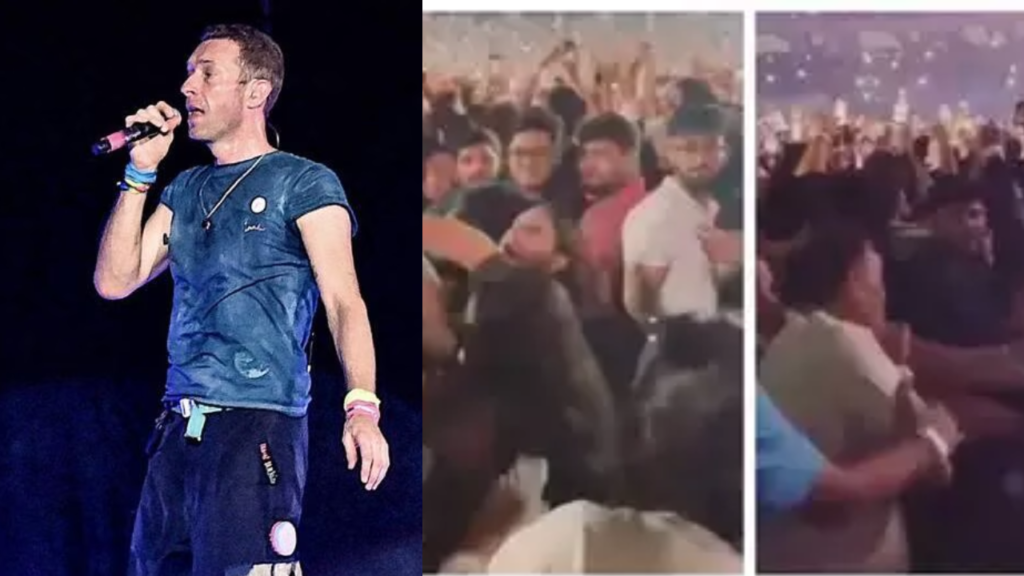 Elderly Fans Clash at Coldplay Concert in Ahmedabad A ‘Viva La Vida’ Moment Turns into ‘Vivaad’