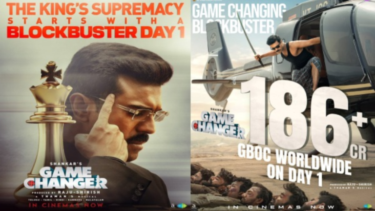 Game Changer Box Office Collection Day 1 Ram Charan's Film Breaks Records with Over ₹51 Crore Opening