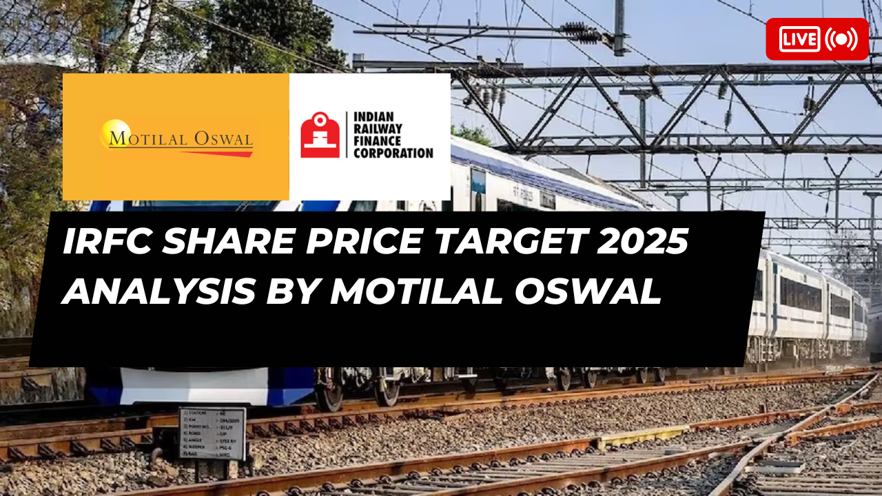 IRFC Share Price Target 2025 Analysis by Motilal Oswal