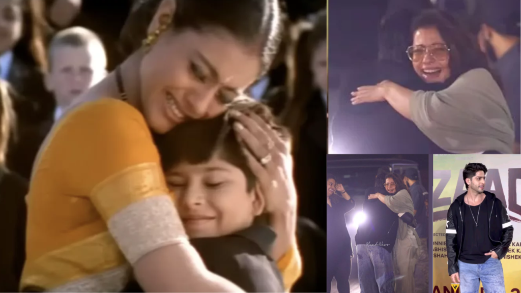 Jibraan Khan Reunites with Kajol at Azaad Premiere: A Sweet Moment for Fans 2 Jibraan Khan Reunites with Kajol at Azaad Premiere A Sweet Moment for Fans