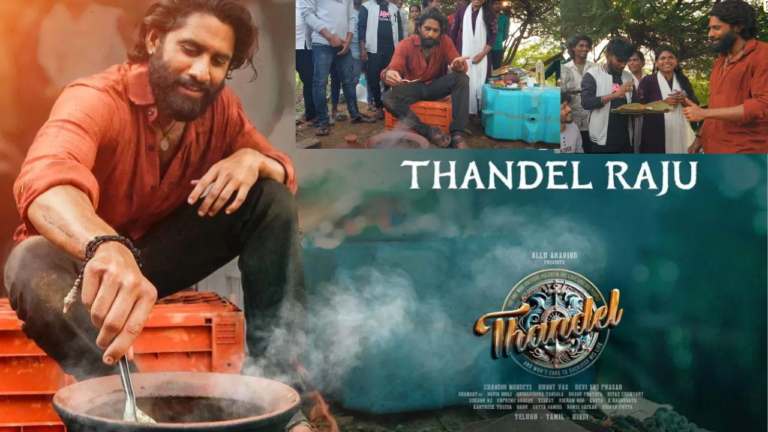 Naga Chaitanya Cooks Chepala Pulusu for Fishermen While Shooting for ‘Thandel’