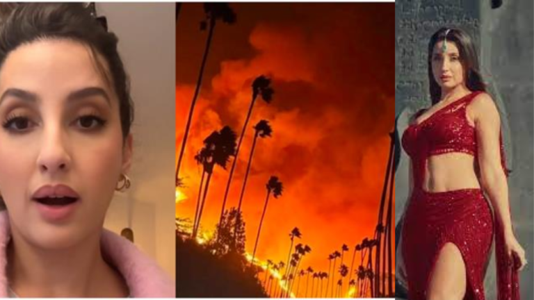 Nora Fatehi Shares Terrifying Wildfire Evacuation Experience in Los Angeles