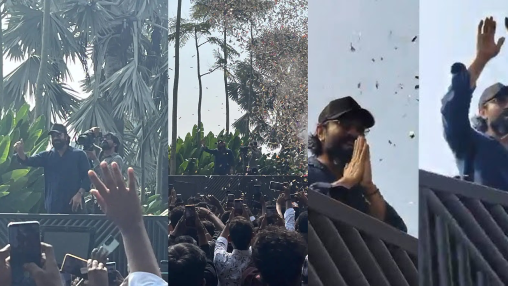 Ram Charan Asks Fans to Stay Safe as They Crowd Outside His House After 'Game Changer' Release