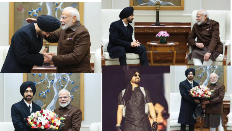 iljit Dosanjh Rings in 2025 With PM Modi, Internet Goes Crazy