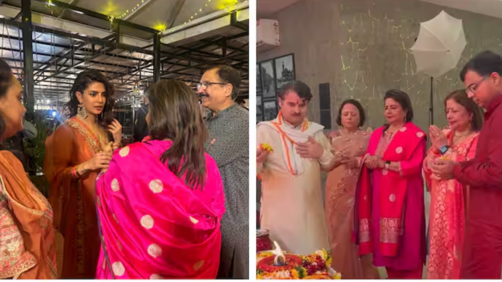 Inside Priyanka Chopra's Brother Siddharth Chopra's Pre Wedding Celebrations Family Gathers for Mata Ki Chowki