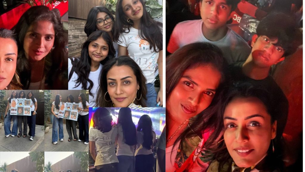 Namrata Shirodkar and Sitara Ghattamaneni Enjoy a Memorable Night at Ed Sheeran's Hyderabad Concert