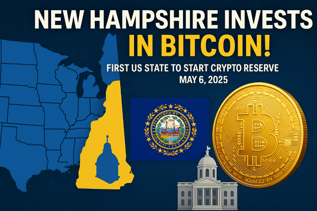 New Hampshire Becomes First US State to Allow Bitcoin ReservesPublished on May 6, 2025